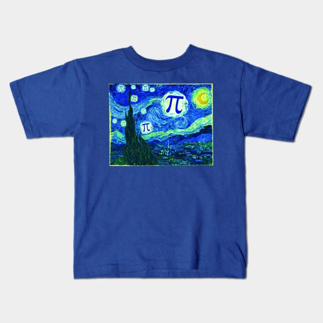 Pi in the Sky Kids T-Shirt by Mudge